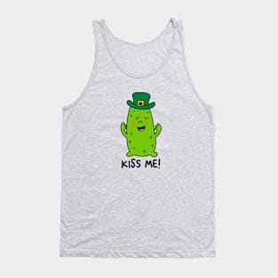 St. Patrick's Day Pickle - KISS ME! Tank Top